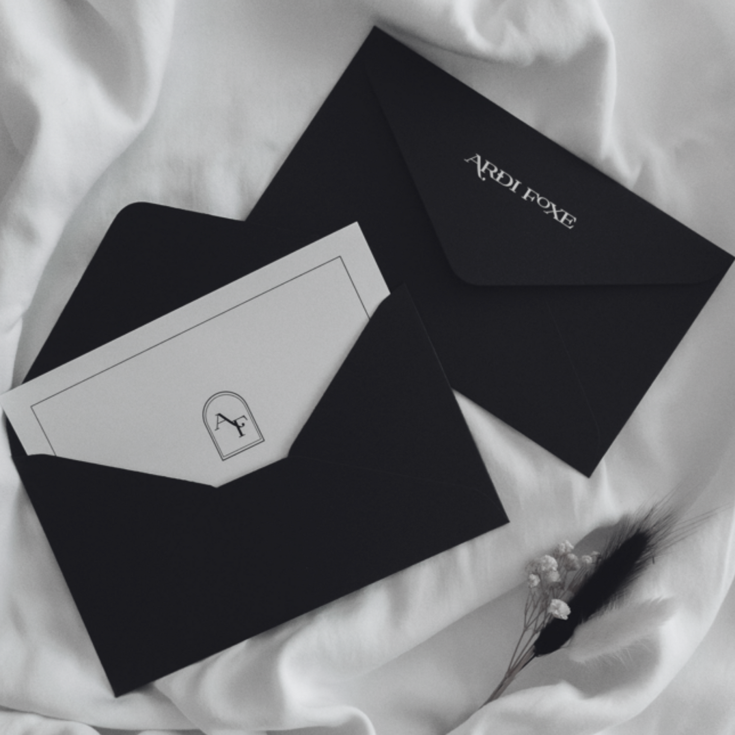 ardi foxe black envelope